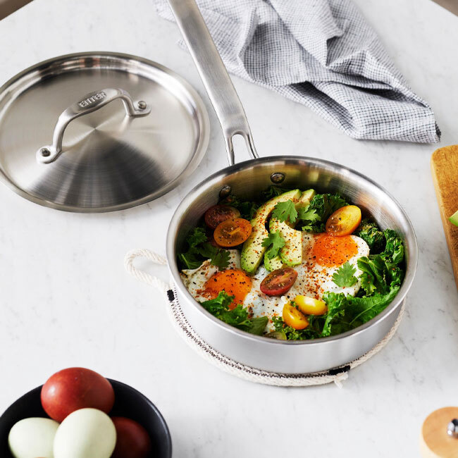Heritage Steel ‘Eater Series’ 1.5 Qt Mini Sauté with Lid