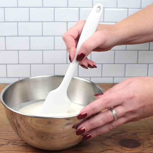 RSVP Ela Style Spatula | White