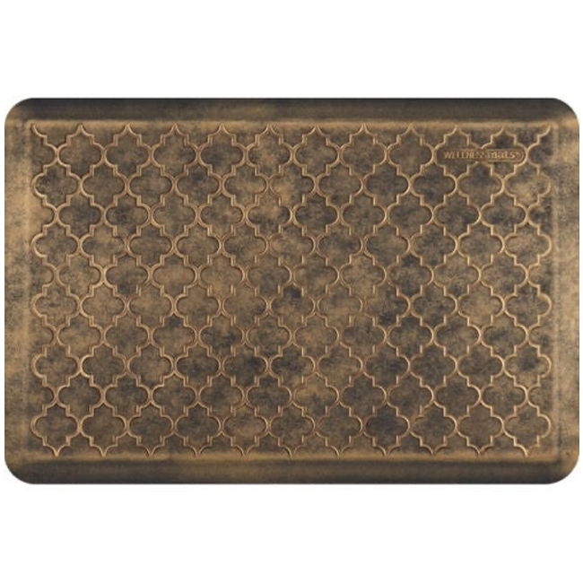 Product WellnessMats Trellis Collection 3X2 Mat | Bronze