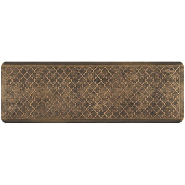 Product WellnessMats Trellis Collection 6X2 Mat | Bronze