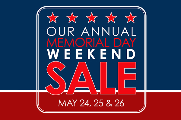 2025 Memorial Day Weekend SALE! 2025 Memorial Day Weekend SALE!