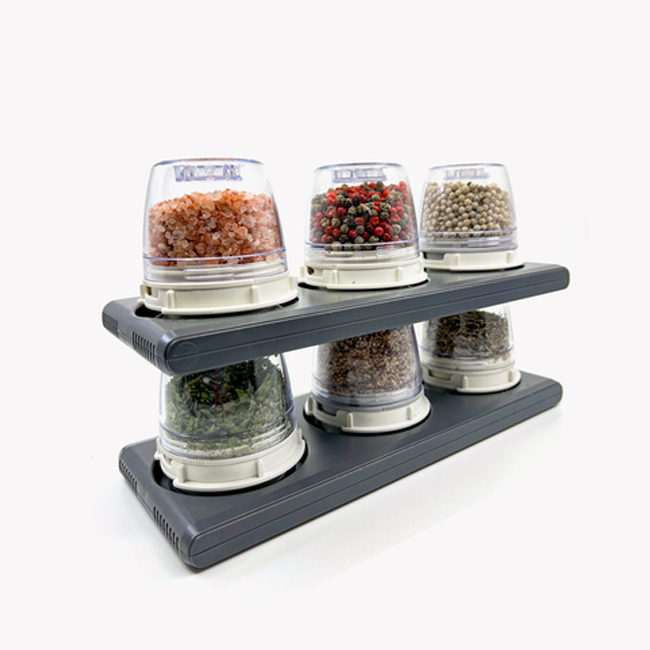 Finamill FinaPods® - Stackable Rectangular Tray with FinaPods - Stacked
