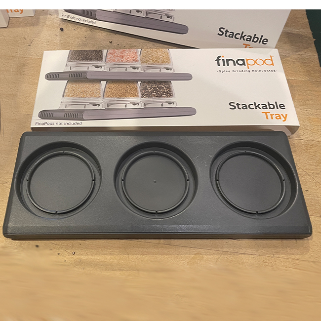 Finamill FinaPods® - Stackable Rectangular Tray with Box