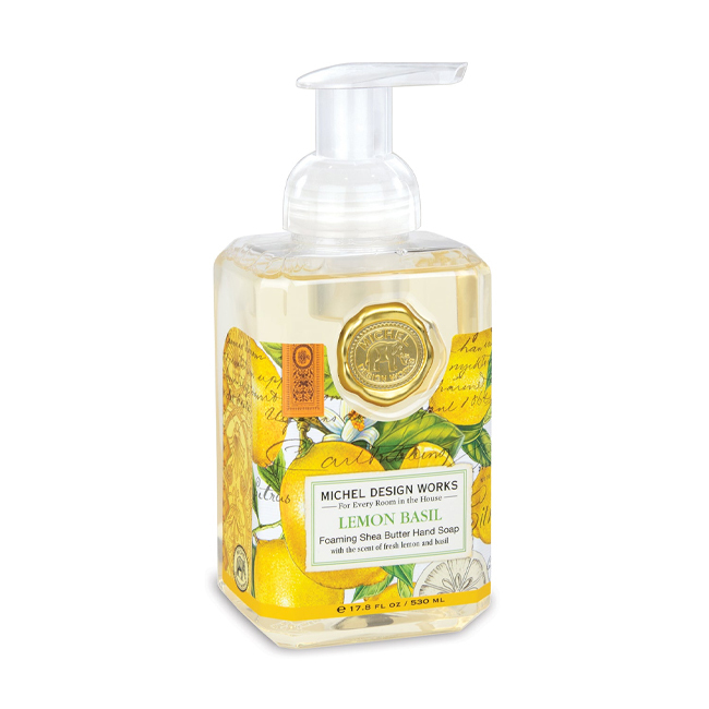 Michel Design Works Lemon Basil Foaming Hand Soap