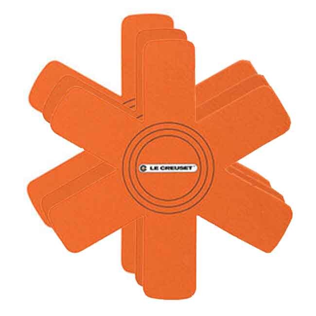 Le Creuset Felt Pan Protectors, Set of 3 | Flame