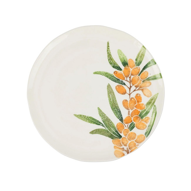 Vietri Foresta Primavera Hawthorn Salad Plate