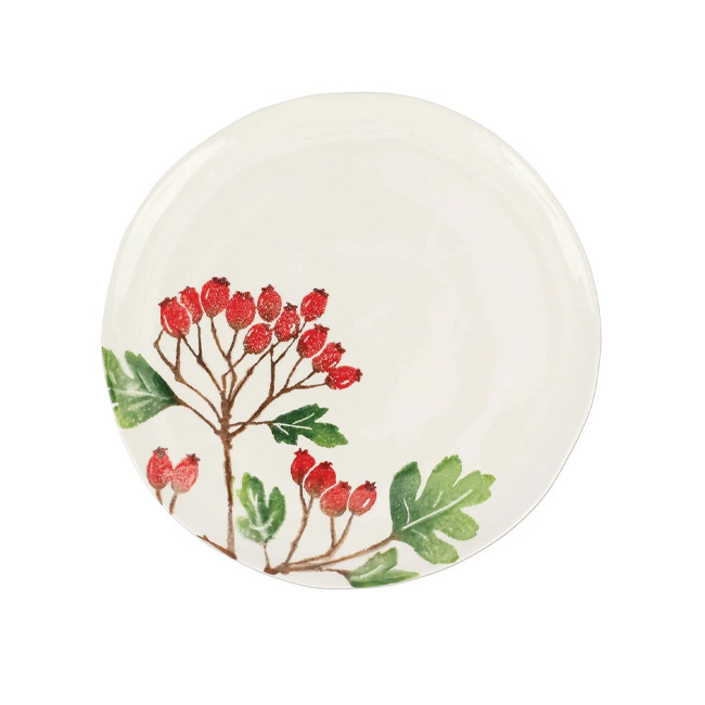 Vietri Foresta Primavera Buckthorn Salad Plate