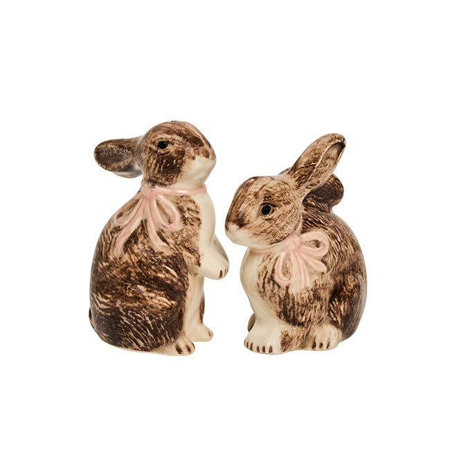 Product Juliska Clever Creatures Bunny Salt and Pepper Set/2 Pc
