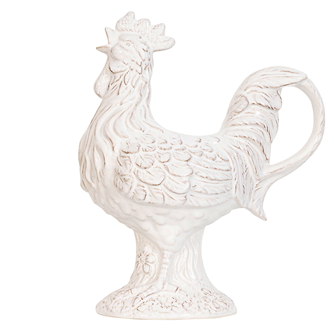 Juliska Clever Creatures Rousseau Rooster Pitcher