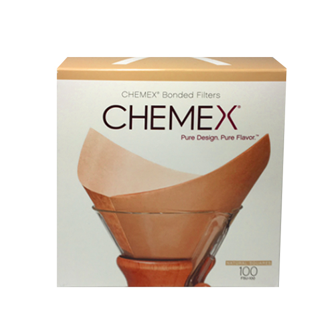 Chemex® Bonded Unbleached Square Filters