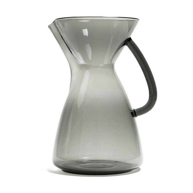 Product Ratio Glass Carafe | Smoke Grey Color