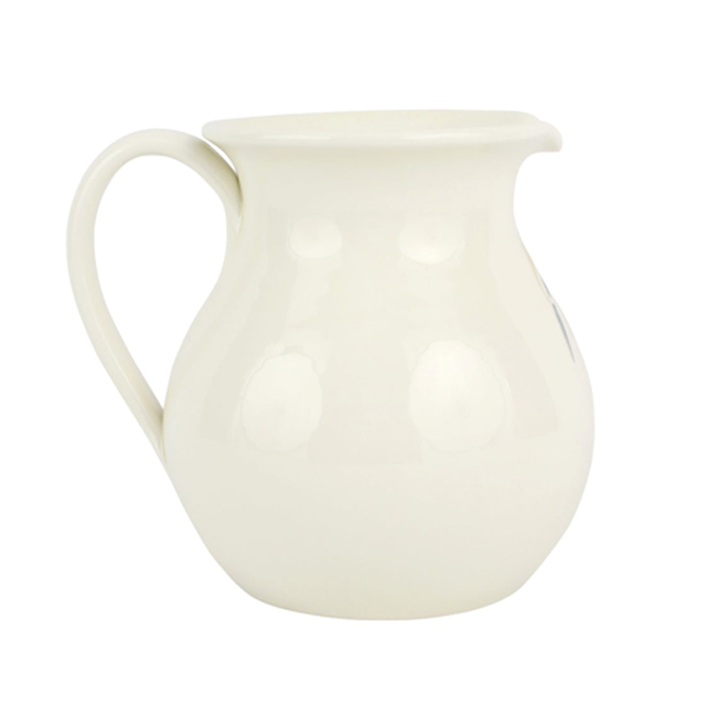 Vietri Gallo Round Body Pitcher - back