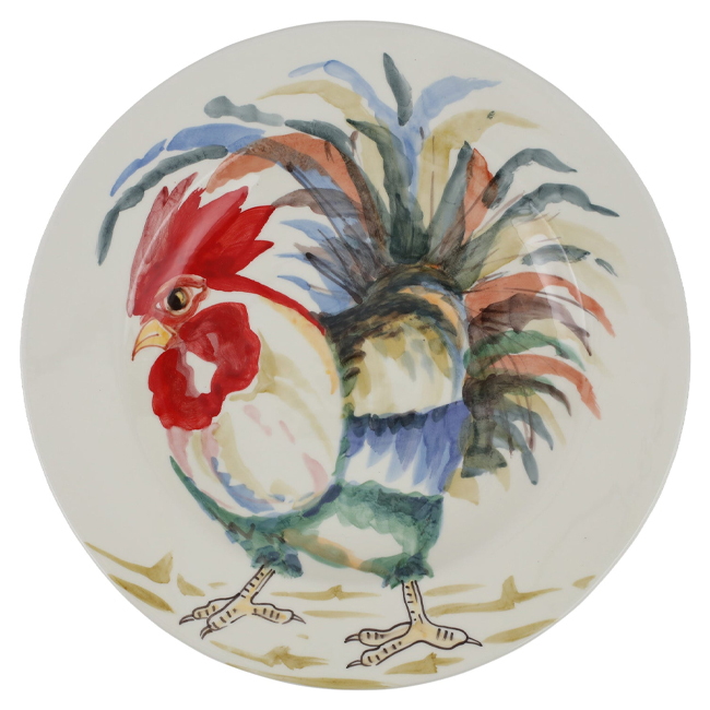 Product Vietri Gallo Rimmed Round Platter