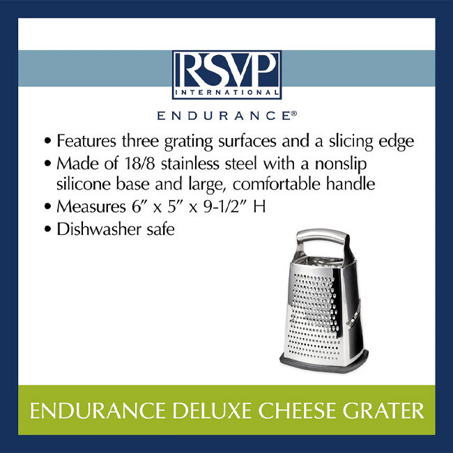 RSVP International Endurance® Deluxe Cheese Grater