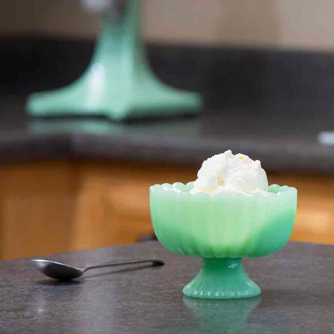 Tablecraft Jadeite Glass Collection™ Sundae Dish