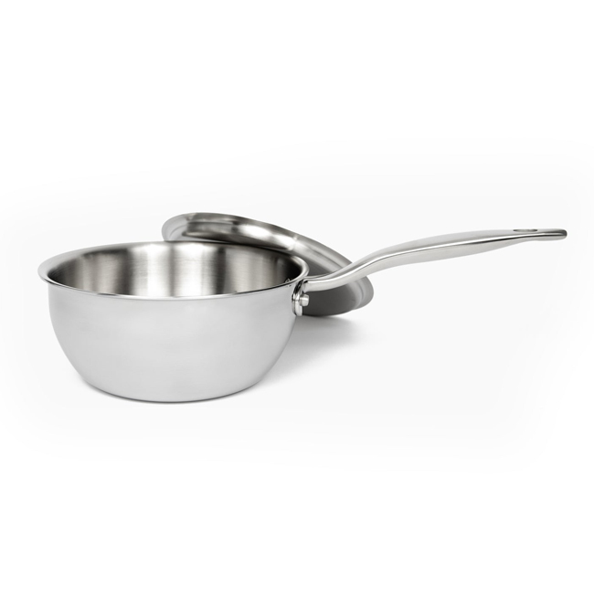 Heritage Steel 'Titanium Series' 2 Qt. Saucier with Lid