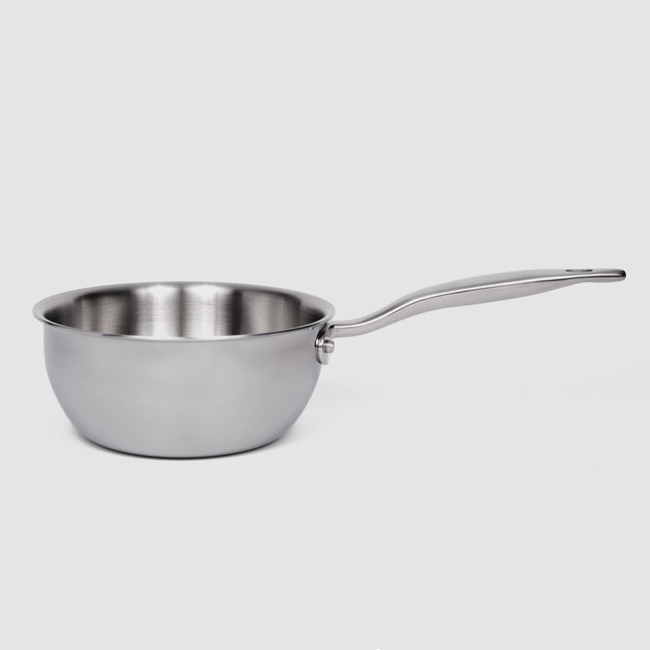 Heritage Steel 'Titanium Series' 2 Qt. Saucier with Lid