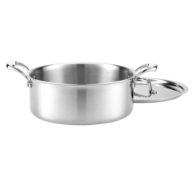 Heritage Steel 'Titanium Series' 6 Qt Rondeau with Lid