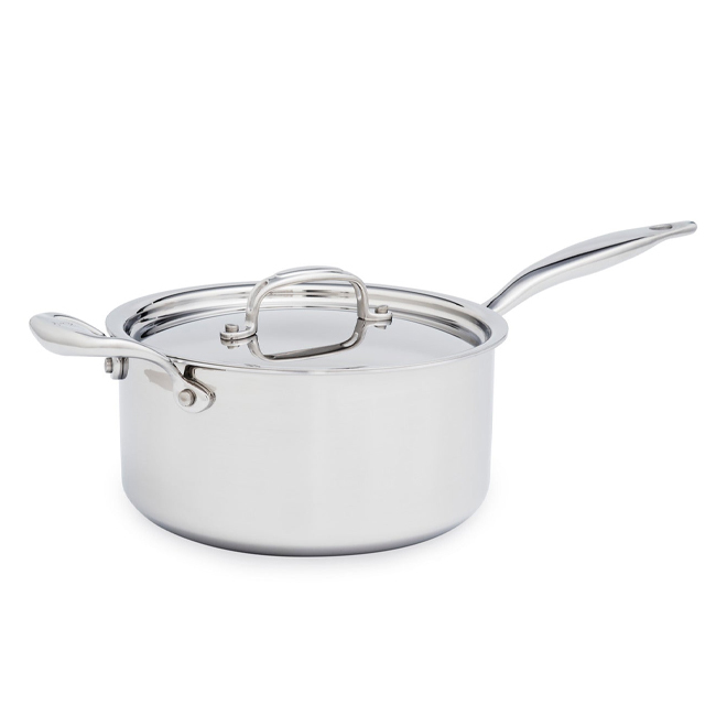 Heritage Steel Heritage Steel 4 Qt. Saucepan w/ Lid