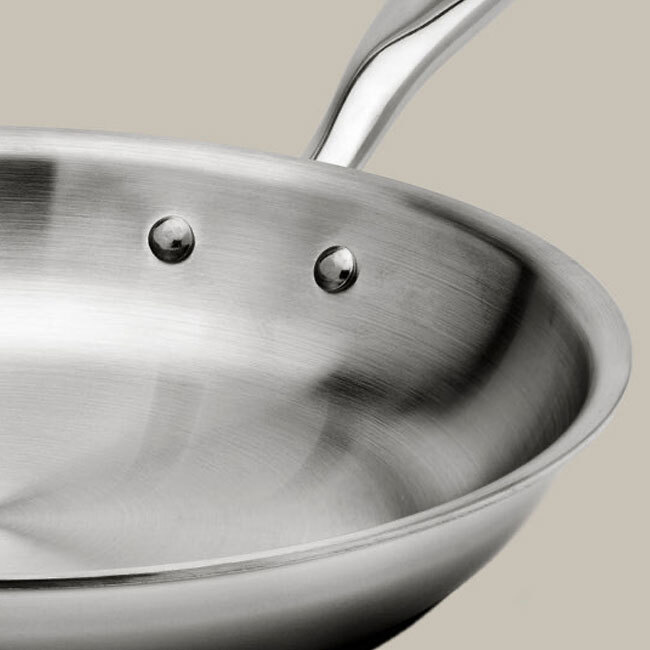 Heritage Steel ‘Titanium Series’ 3-Piece Fry Pan Set