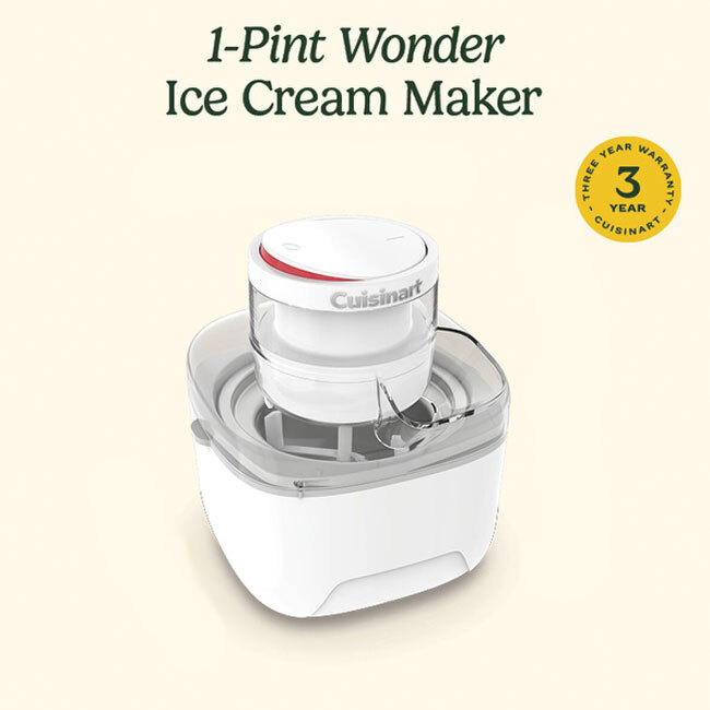 Cuisinart 1-Pint Wonder Ice Cream Maker