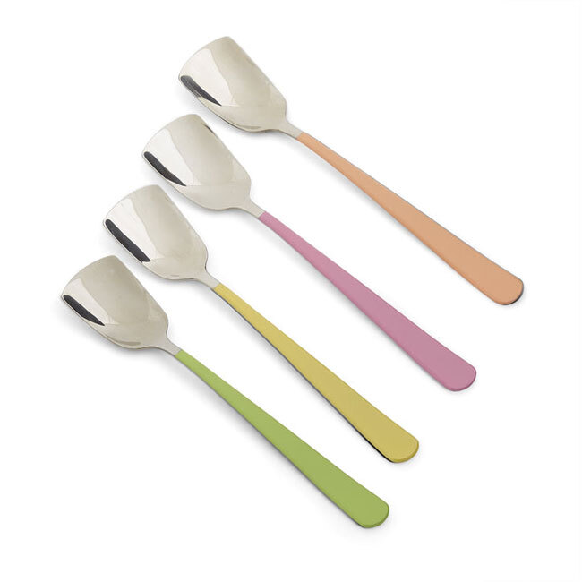 Product RSVP International Endurance® Ice Cream Spoon Set of 4 - Mixed Colors