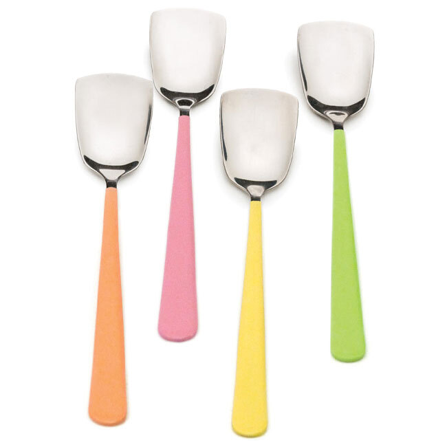 RSVP International Endurance® Ice Cream Spoon Set of 4 - Mixed Colors