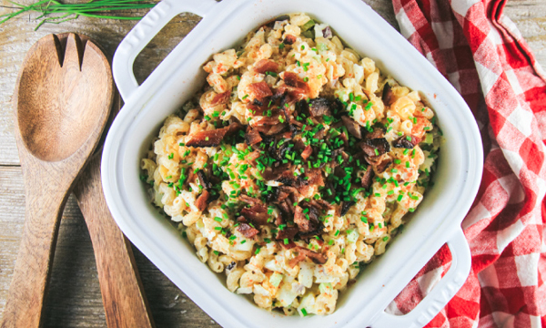Deviled Egg Pasta Salad