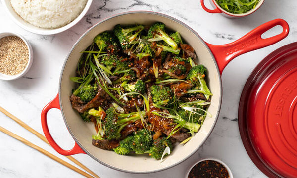 Hot Honey Beef and Broccoli