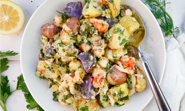 Lobster Potato Salad with Fresh Herbs
