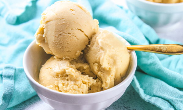 Extra Ingredient's Easy Mango Coconut Ice Cream Easy Mango Coconut Ice Cream