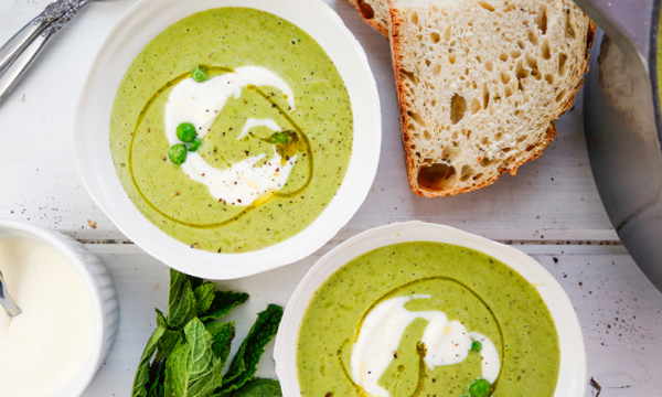 Minted Pea Soup
