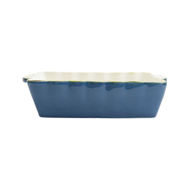 Product Vietri Italian Bakers Medium Rectangular Baker | Blue