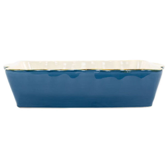 Product Vietri Italian Bakers Large Rectangular Baker | Blue
