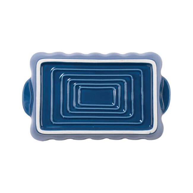 Vietri Italian Bakers Small Rectangular Baker | Blue