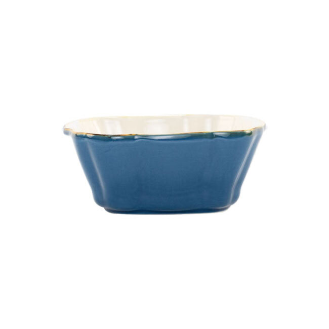 Product Vietri Italian Bakers Small Square Baker | Blue