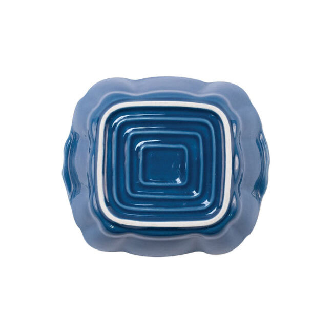 Vietri Italian Bakers Small Square Baker | Blue