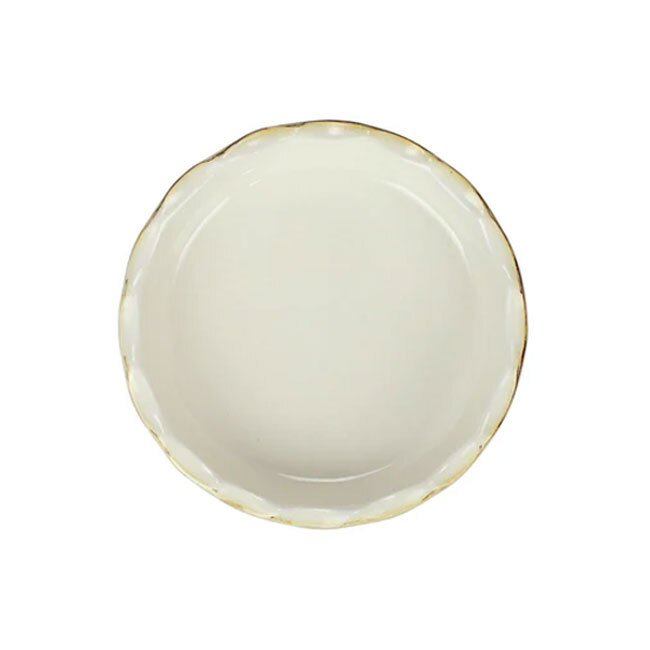 Vietri Italian Bakers Pie Dish | Blue