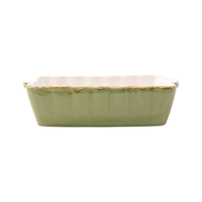 Product Vietri Italian Bakers Small Rectangular Baker | Green