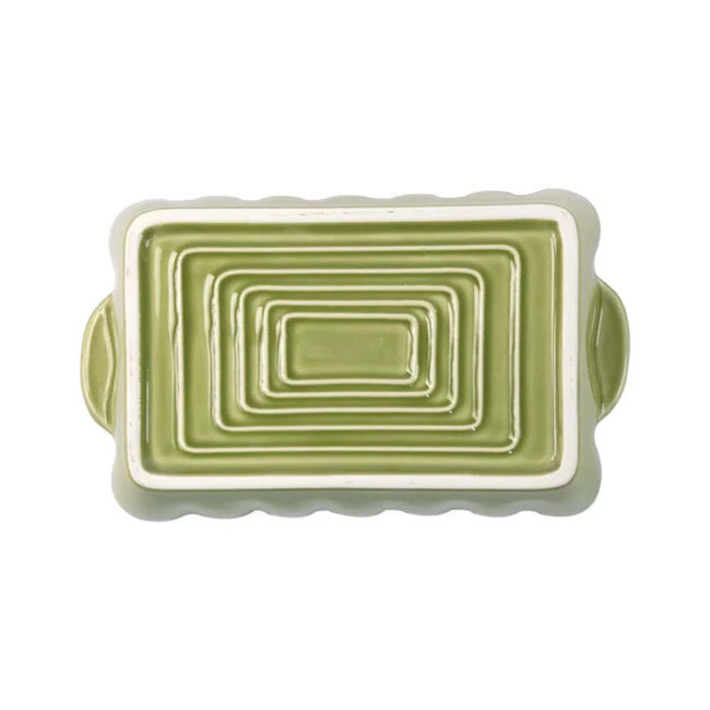 Vietri Italian Bakers Small Rectangular Baker | Green
