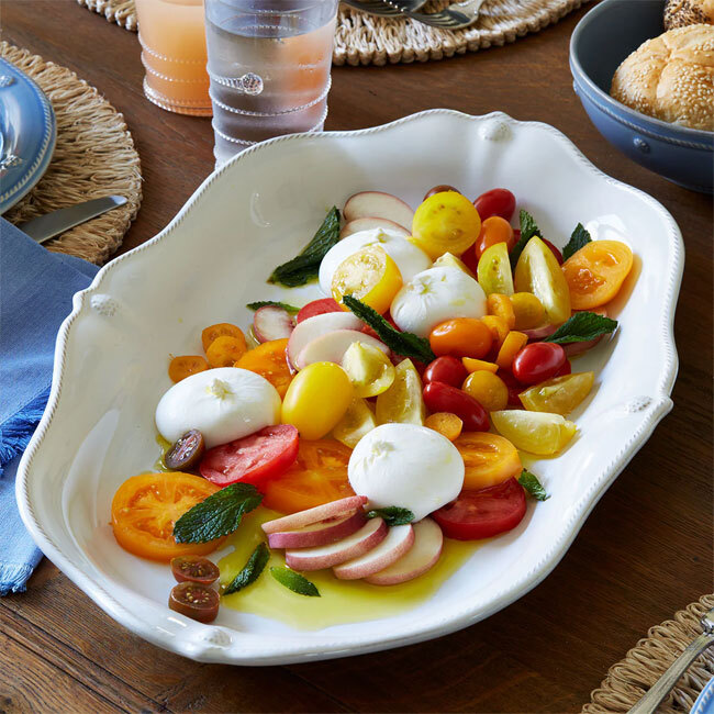 Juliska Berry & Thread 20” Platter | Whitewash