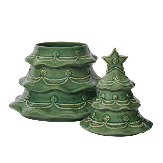 Juliska Berry & Thread Christmas Tree Cookie Jar | Basil