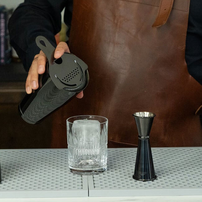 A Bar Above Black Japanese Jigger