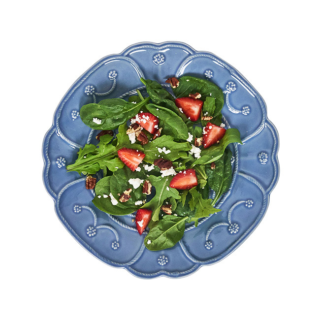 Juliska Jardins du Monde Dessert/Salad Plate - Assorted | Set/4 | Chambray