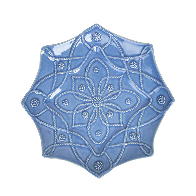 Juliska Jardins du Monde Dessert/Salad Plate - Assorted | Set/4 | Chambray