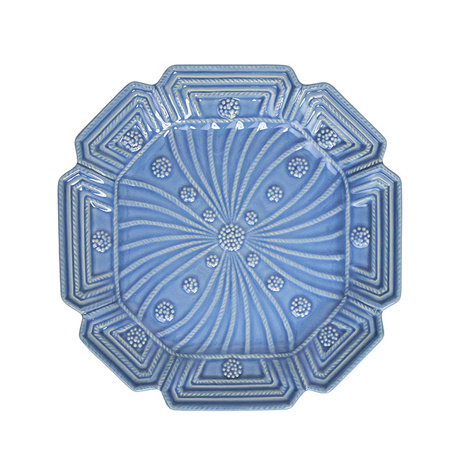 Juliska Jardins du Monde Dessert/Salad Plate - Assorted | Set/4 | Chambray