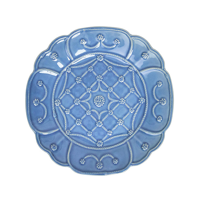 Juliska Jardins du Monde Dessert/Salad Plate - Assorted | Set/4 | Chambray