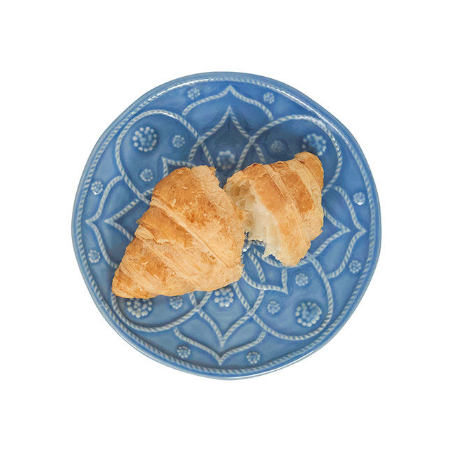 Juliska Jardins du Monde Side/Cocktail Plate - Assorted Set/4 | Chambray