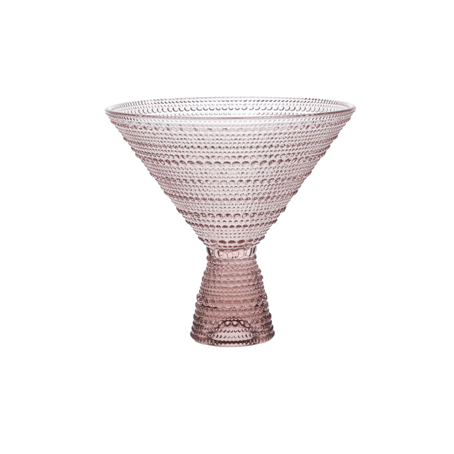 Fortessa Jupiter Martini Glass | 11.5 oz. | Pink 