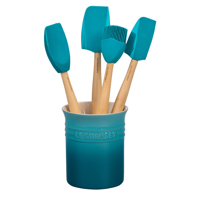 Le Creuset Craft Series Utensils Set - Caribbean Blue